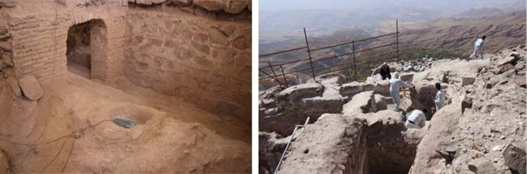 Archeologists in search of Hassan Sabah’s Tomb in Alamut fortress