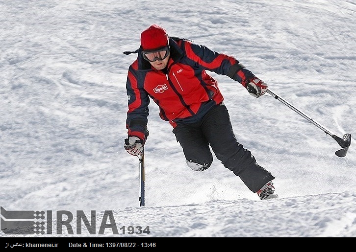 2018 Para Alpine Kayak Dünya Kupasına İranlı kayakçılar damga vurdu 2018 Para Alpine Kayak Dünya Kupasına İranlı kayakçılar damga vurdu