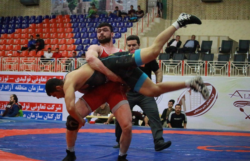 خوزستان قهرمان كشتي فرنگي كشور شد خوزستان قهرمان كشتي فرنگي كشور شد