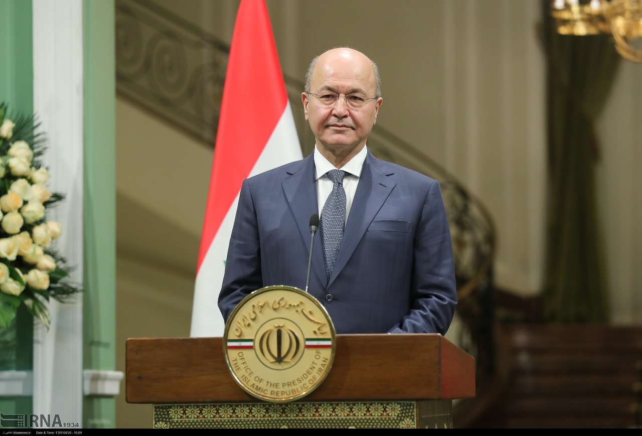 Iraq nunca olvidará el apoyo de Irán, asegura el presidente iraquí Iraq nunca olvidará el apoyo de Irán, asegura el presidente iraquí