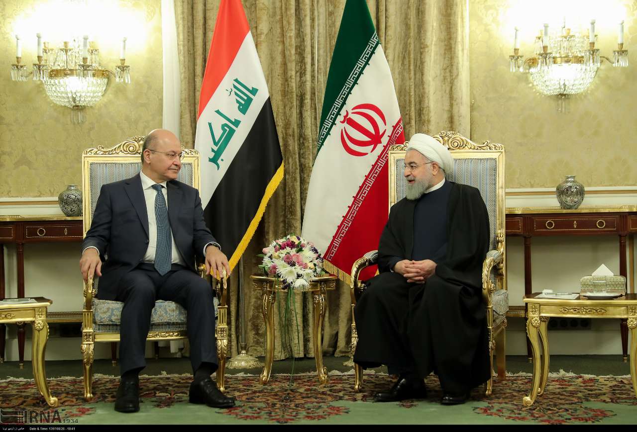 Rouhani trifft Barham Salih Rouhani trifft Barham Salih