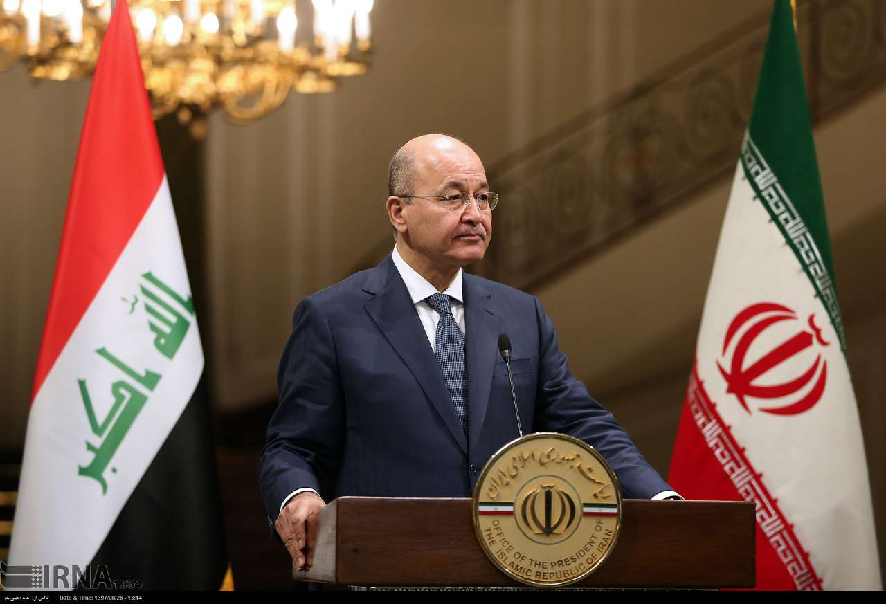 Barham Salih: Irak wird Irans Unterstützungen nicht vergessen Barham Salih: Irak wird Irans Unterstützungen nicht vergessen