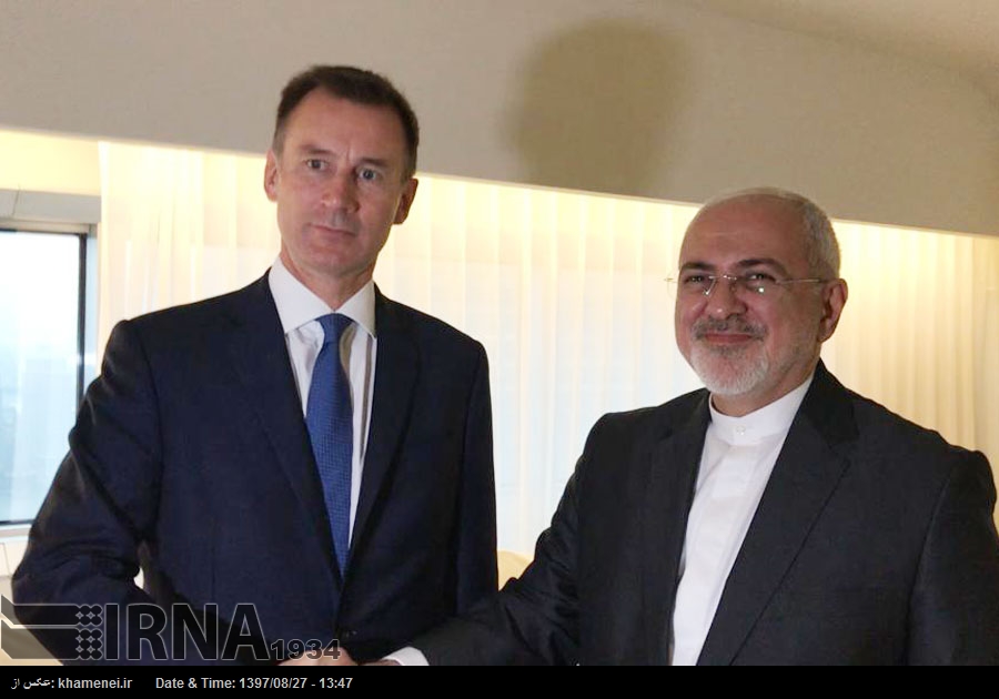 El canciller británico se reunirá mañana con Zarif en Teherán El canciller británico se reunirá mañana con Zarif en Teherán