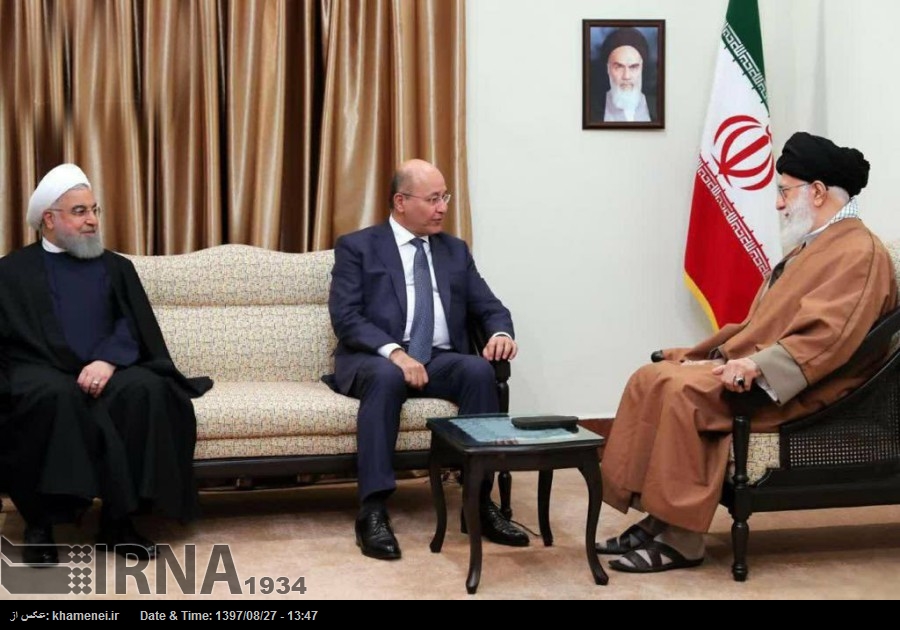 Irak Cumurbaşkanı İranla ilişkilerin gelişmesini ciddiyetle istediklerini söyledi Irak Cumurbaşkanı İranla ilişkilerin gelişmesini ciddiyetle istediklerini söyledi