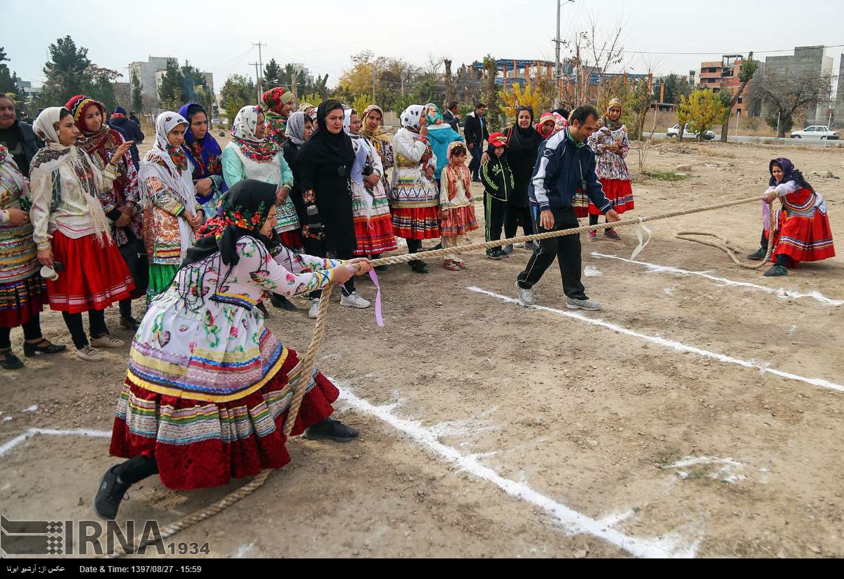 Festival der traditionellen Spiele im Nordosten des Iran Festival der traditionellen Spiele im Nordosten des Iran