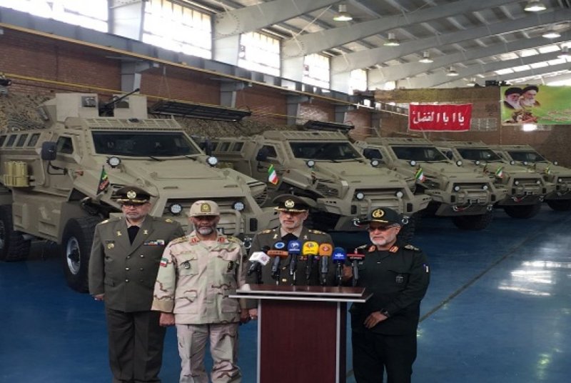 Iran unveils armored combat vehicle