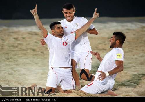 La AFC elogia la brillante actuación del equipo de fútbol playa de Irán