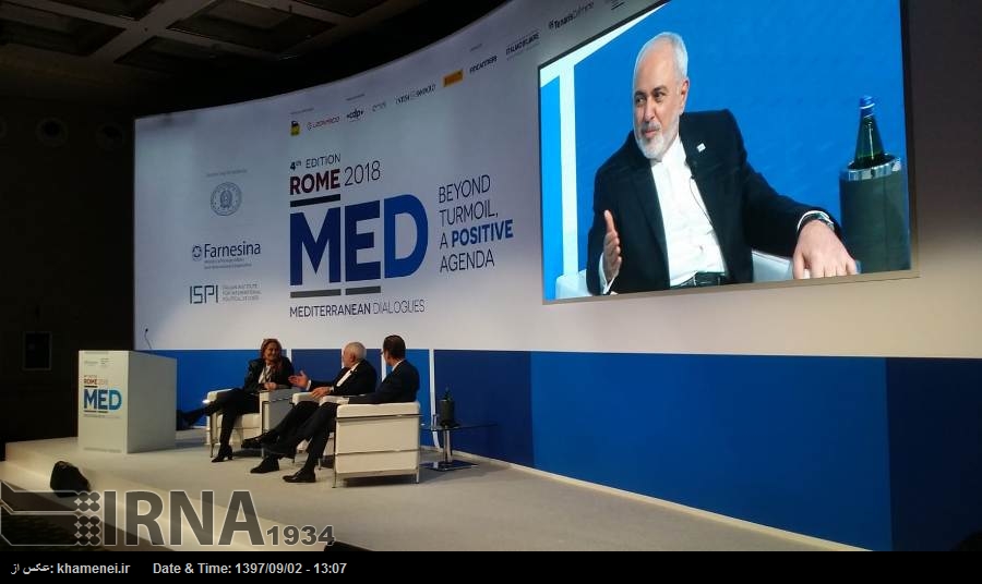 Zarif reitera que Irán no se rendirá jamás por la fuerza Zarif reitera que Irán no se rendirá jamás por la fuerza
