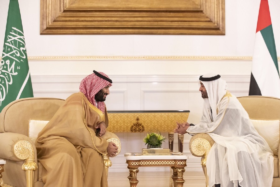 بن سلمان در اولین سفر خارجی بعد از قتل خاشقچی راهی امارات شد