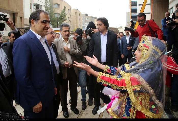 افتتاح بیمارستان مادر با حضور وزیر بهداشت در مشهد