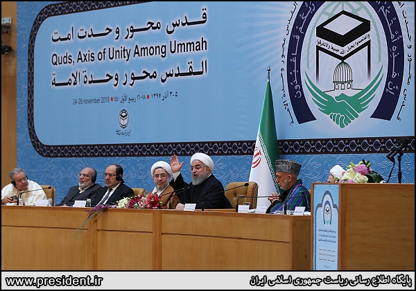 Iran Pres: Dispute between Muslims, US is over freedom, slavery Iran Pres: Dispute between Muslims, US is over freedom, slavery