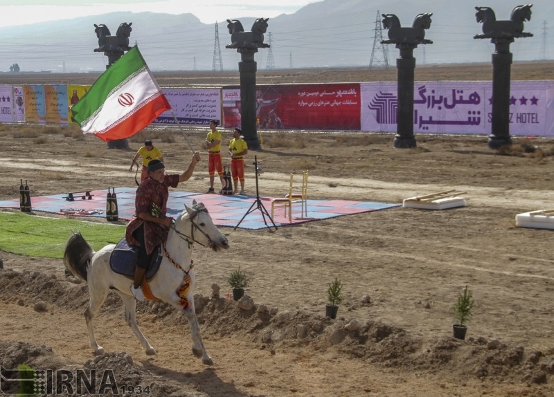 Iran finishes champion of Int'l Horseback Combat Competitions Iran finishes champion of Int'l Horseback Combat Competitions