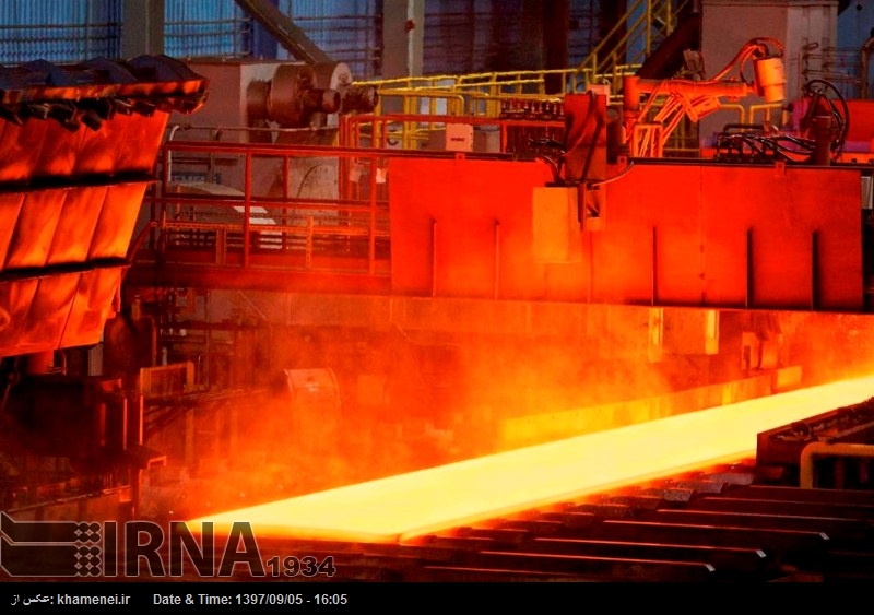 Irán registra un crecimiento del 19% en la producción de acero Irán registra un crecimiento del 19% en la producción de acero