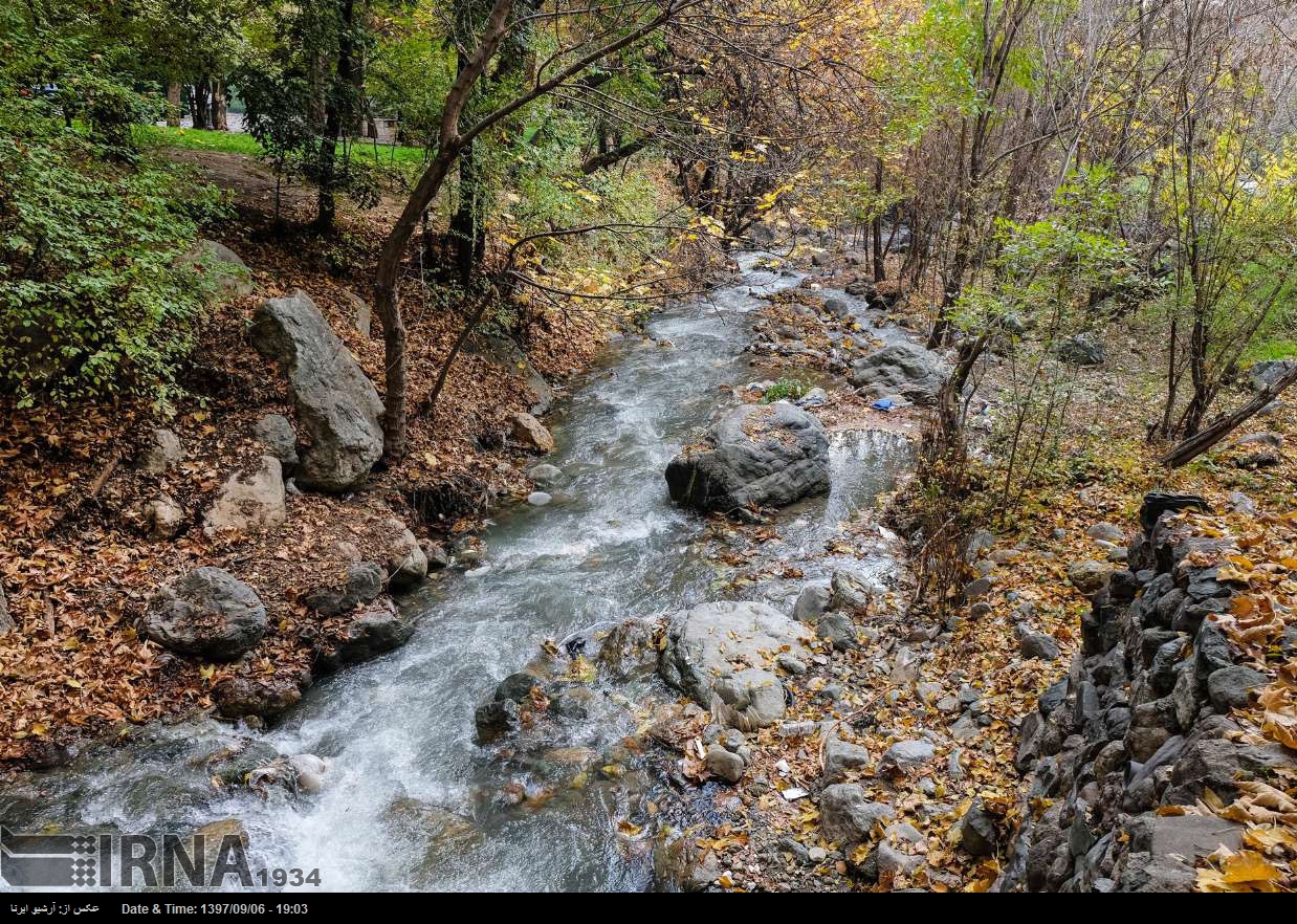 Herbst im Saadabad-Palast Herbst im Saadabad-Palast