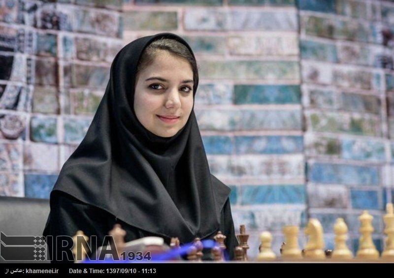Ajedrecista iraní, entre las 20 mejores del mundo Ajedrecista iraní, entre las 20 mejores del mundo