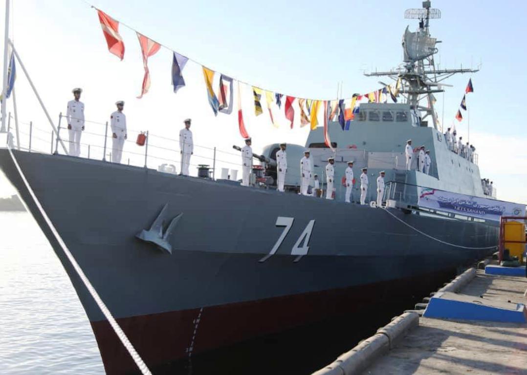 Most advanced West Asian destroyer joins Iran's navy