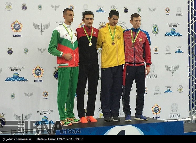 Иранский атлет по тхэквондо завоевал золото на чемпионате вооруженных сил мира Иранский атлет по тхэквондо завоевал золото на чемпионате вооруженных сил мира