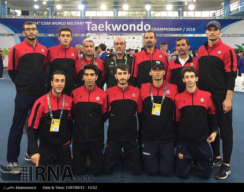 Irán, vencedor del Campeonato Mundial Militar de Taekwondo Irán, vencedor del Campeonato Mundial Militar de Taekwondo