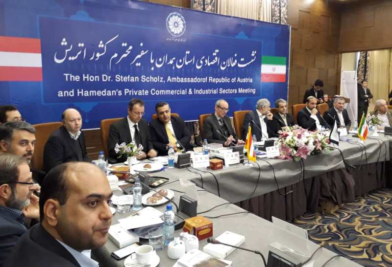 همدان آماده توسعه روابط تجاري با اتريش است همدان آماده توسعه روابط تجاري با اتريش است