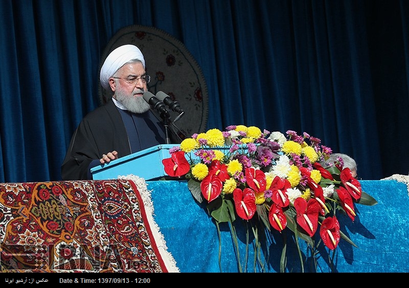 امریکہ، ایران کے علاقائی اور عالمی تجارتی تعلقات کو ختم نہیں کرسکتا: صدر روحانی امریکہ، ایران کے علاقائی اور عالمی تجارتی تعلقات کو ختم نہیں کرسکتا: صدر روحانی