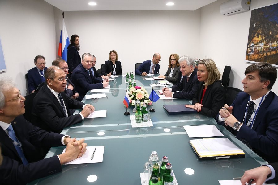 Lavrov, Mogherini discuss JCPOA in Milan Lavrov, Mogherini discuss JCPOA in Milan