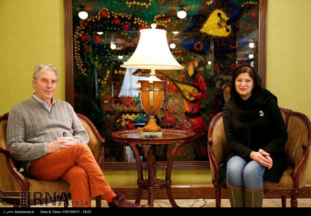 Pareja artista francés: Irán y su pueblo nos atrajeron Pareja artista francés: Irán y su pueblo nos atrajeron