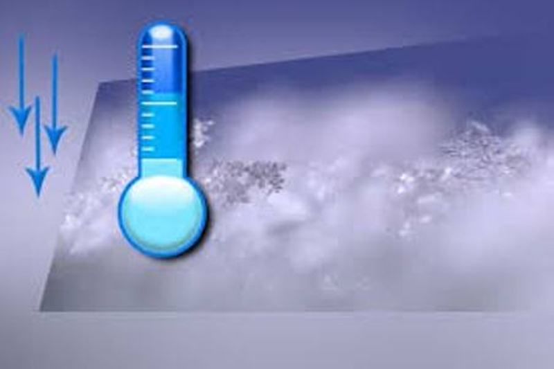 دماي هوا در استان مركزي تا پنج درجه سردتر مي شود