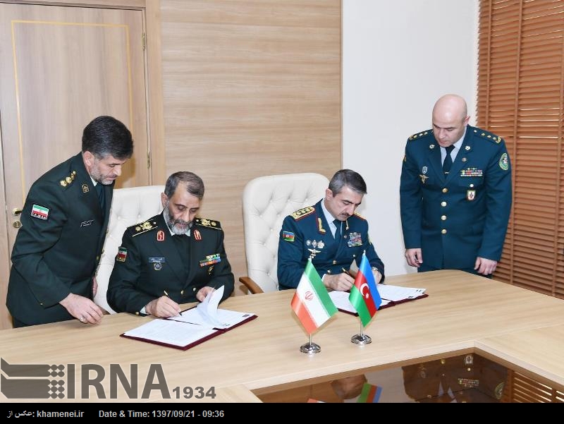 İran ve Azerbaycan Sınır Muhafız Komutanları işbirliği protokolü imzaladı