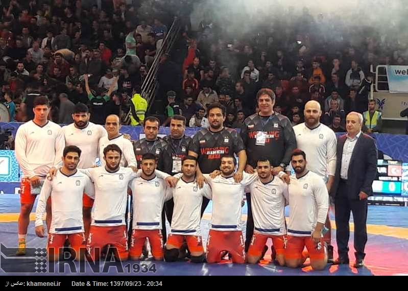 Irán consigue la Copa Mundial de Clubes de Lucha Irán consigue la Copa Mundial de Clubes de Lucha
