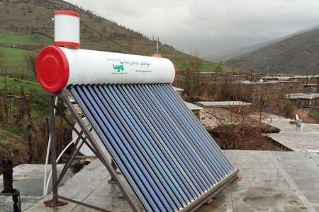 75 دستگاه آبگرمكن خورشیدی در روستاهای جنگلی سردشت نصب شد