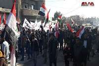 اهالی قامشلی سوریه علیه تهدیدات تركیه تظاهرات كردند