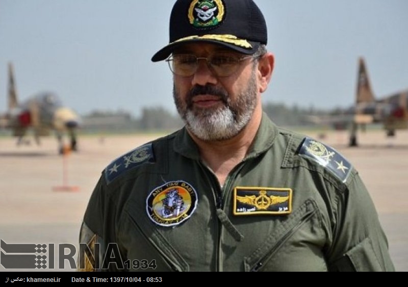 Comandante iraní asegura que la Fuerza Aérea del Ejército se encuentra en la cima del poder Comandante iraní asegura que la Fuerza Aérea del Ejército se encuentra en la cima del poder