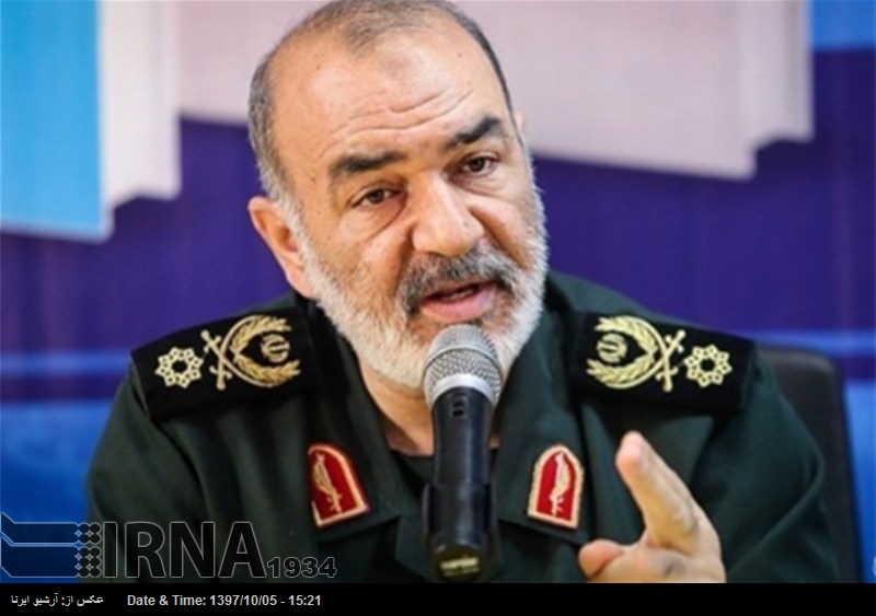 ایران مغرب کے مقابلے میں جدید تہذیب کا علمبردار ہے: جنرل سلامی ایران مغرب کے مقابلے میں جدید تہذیب کا علمبردار ہے: جنرل سلامی