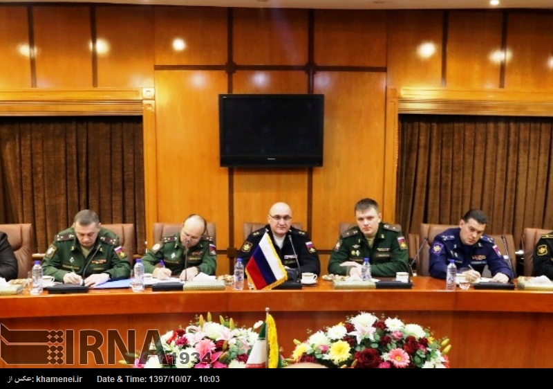 Русские провели военные переговоры в Тегеране Русские провели военные переговоры в Тегеране