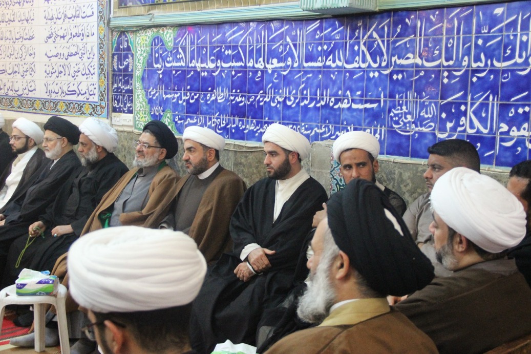 بزرگداشت آیت الله شاهرودی با حضور مراجع نجف برگزار شد بزرگداشت آیت الله شاهرودی با حضور مراجع نجف برگزار شد
