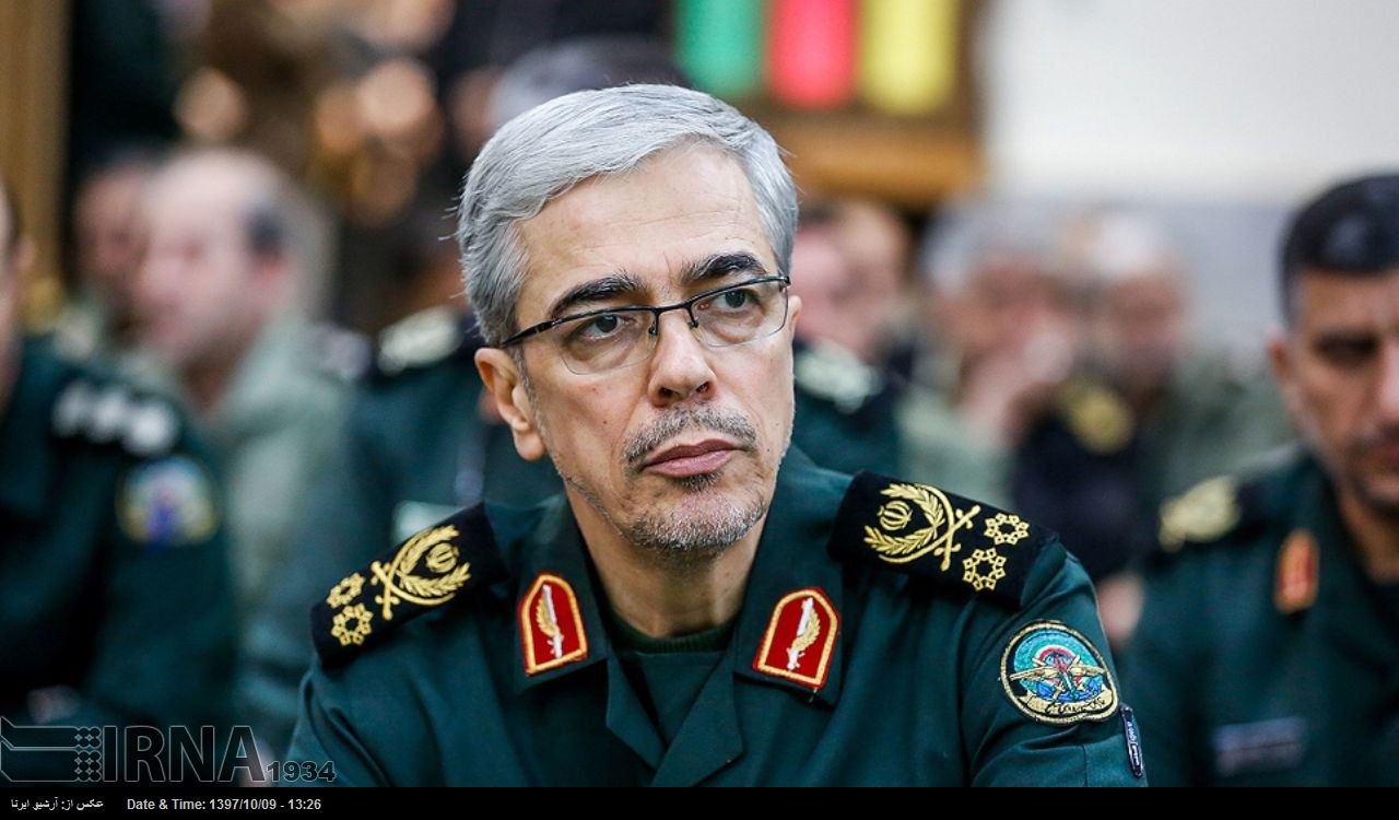 El Jefe de las Fuerzas Armadas iraníes señala que la retirada de EEUU de Siria no es suficiente y que deben abandonar la región El Jefe de las Fuerzas Armadas iraníes señala que la retirada de EEUU de Siria no es suficiente y que deben abandonar la región