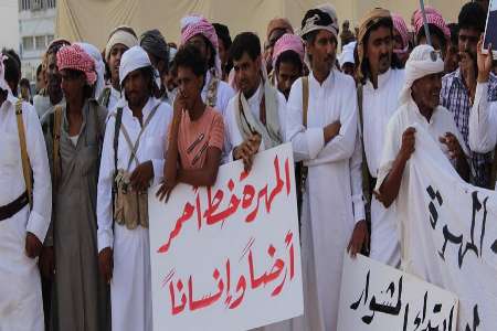 یمنی ها به تاسیس پایگاه نظامی عربستان در المهره اعتراض كردند