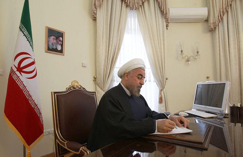 روحانی یقدّم التهانی لرئیس المجلس الكوبی بمناسبة انتصار الثورة الكوبیة روحانی یقدّم التهانی لرئیس المجلس الكوبی بمناسبة انتصار الثورة الكوبیة