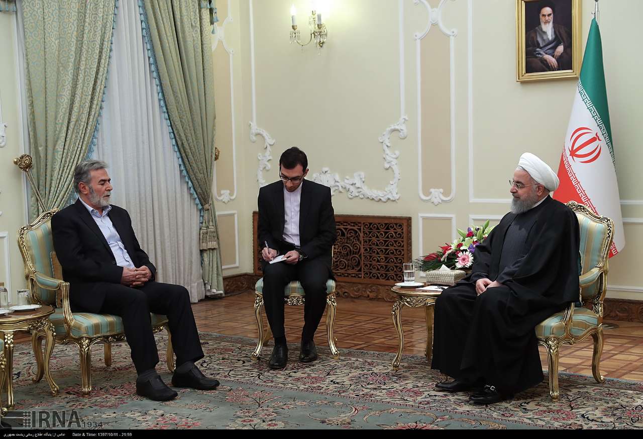 Rouhani: Only way for Palestinians to achieve rights is fighting Rouhani: Only way for Palestinians to achieve rights is fighting