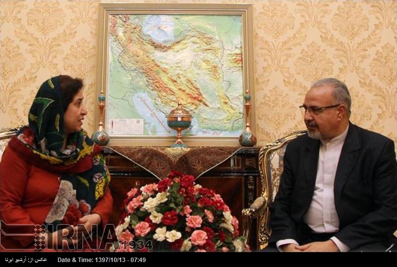 پاکستانی سفیر کا ایران کیساتھ تعلقات کے فروغ پر زور پاکستانی سفیر کا ایران کیساتھ تعلقات کے فروغ پر زور