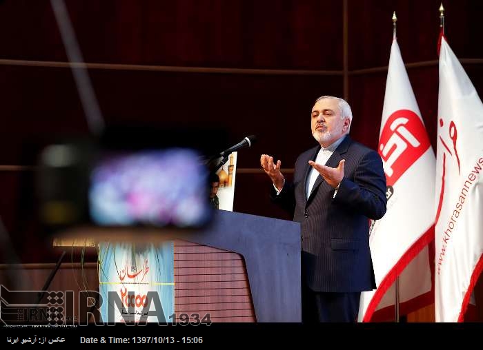 ایران ترکی تعاون سے شام میں کشیدگی میں کمی آئی: ظریف ایران ترکی تعاون سے شام میں کشیدگی میں کمی آئی: ظریف
