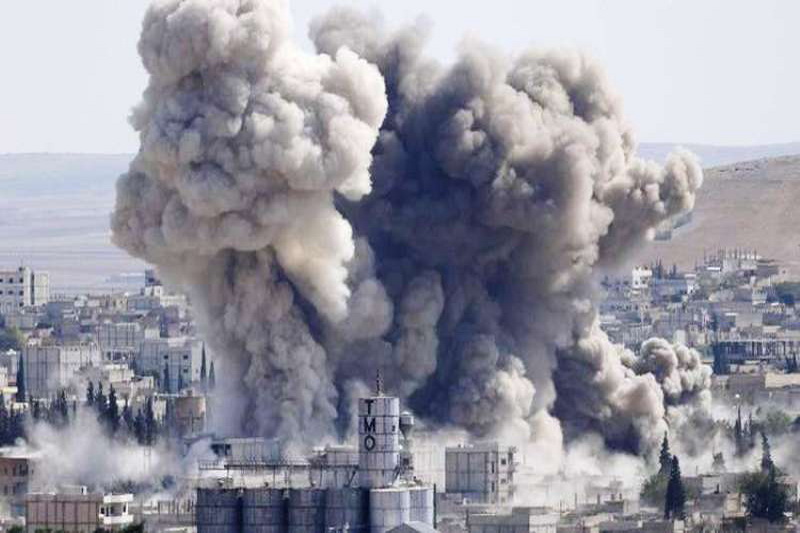 US-led coalition attacks on eastern Syria kills 11 US-led coalition attacks on eastern Syria kills 11
