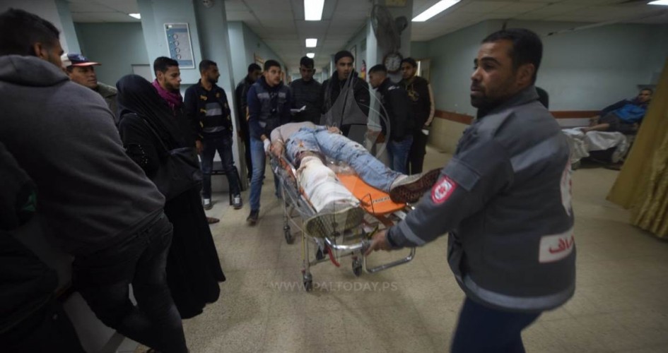 اصابات بالرصاص في جمعة مقاومة التطبيع بغزة اصابات بالرصاص في جمعة مقاومة التطبيع بغزة