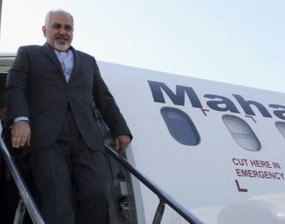 Iran FM arrives in New Delhi Iran FM arrives in New Delhi