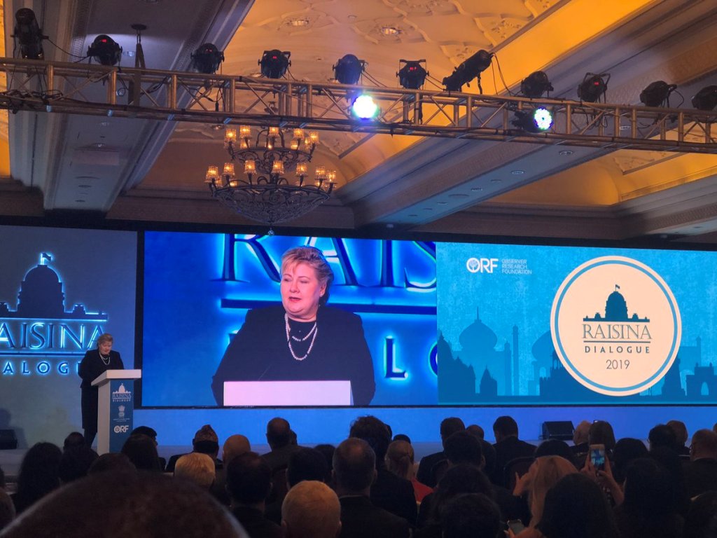 RAISINA conference kicks off in India RAISINA conference kicks off in India