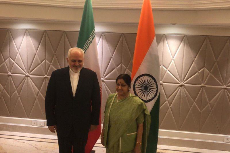 Iran-India FMs meet in New Delhi Iran-India FMs meet in New Delhi