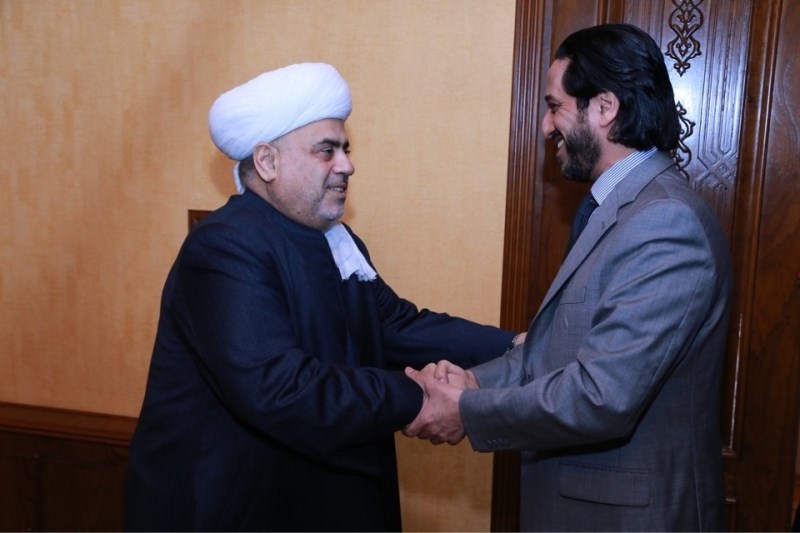 رئيس اداره مسلمانان قفقاز با سفير عربستان در باكو ديدار كرد