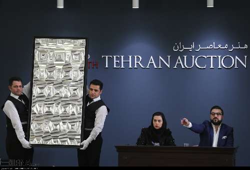 ارائه آثار ۱۲ میلیارد تومانی در بیستمین حراج تهران