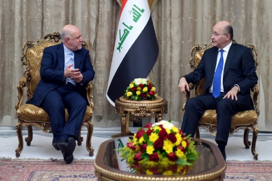 الرئيس العراقي ووزير النفط الايراني يناقشان آفاق التعاون الثنائي بمجال الطاقة الرئيس العراقي ووزير النفط الايراني يناقشان آفاق التعاون الثنائي بمجال الطاقة