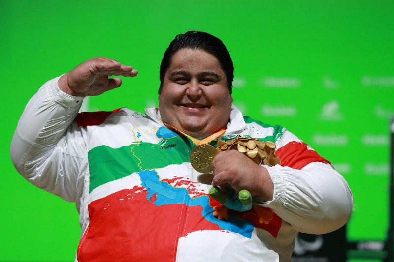 Iran Paralympic power lifter shortlisted for 2018 tops Iran Paralympic power lifter shortlisted for 2018 tops